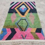 Handmade pure wool rug, size 150 x 250 cm