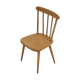 Chaise enfant en bois 1950