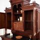 Armoire, vaisselier en chêne, Allemagne première moitié du XXème s.