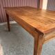Solid wood farmhouse table