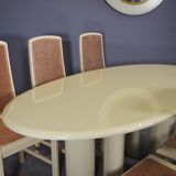 Table and 6 chairs by Mario Sabot from the 70s