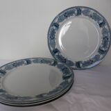 4 vintage dinner plates from CM&C, Massena model 220604