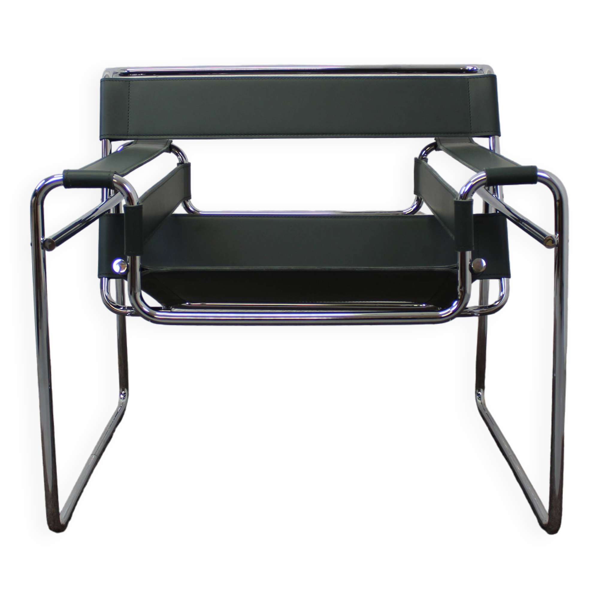 Poltrona Wassily Green Marcel Breuer Knoll