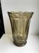 Smoked glass vase 70s