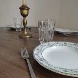 Wooden round table