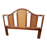 Rattan headboard