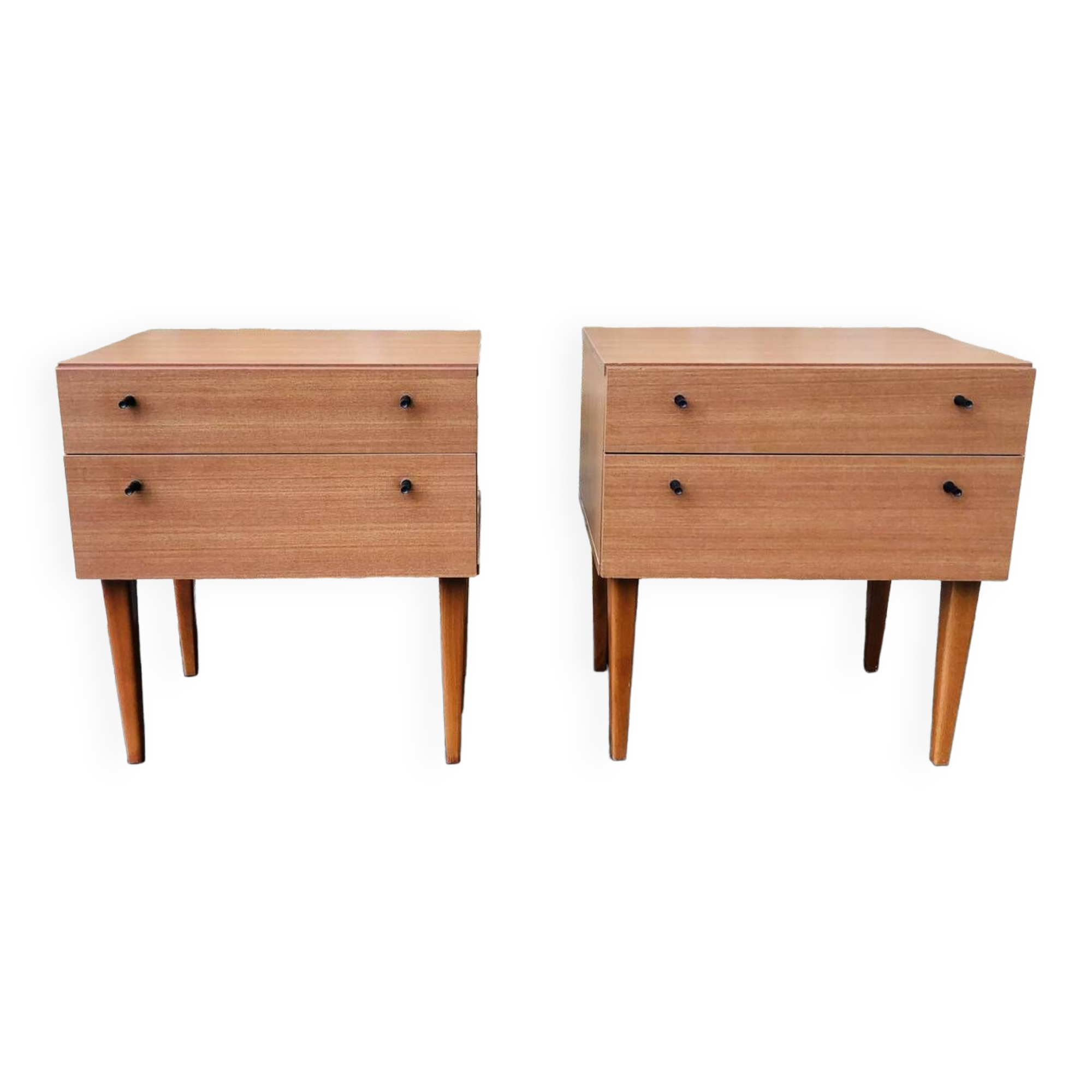 Pair of vintage bedside tables Circa 60's/70's