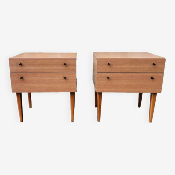 Pair of vintage bedside tables Circa 60's/70's