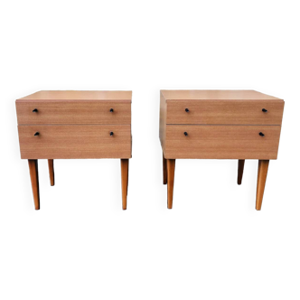 Pair of vintage bedside tables Circa 60's/70's