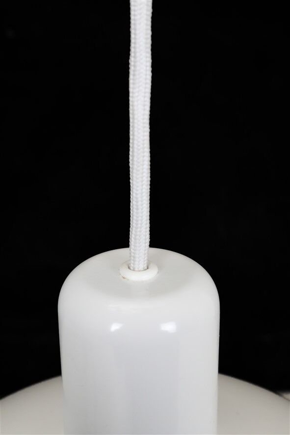 Set of 3 "Type 728" pendant lamps by E.S. Horn (Aalestrup) / 1980s / Danish modern design