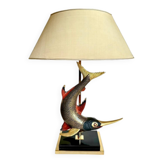 Manifattura Porcellane Artistiche Table Lamp, Italia 1970s