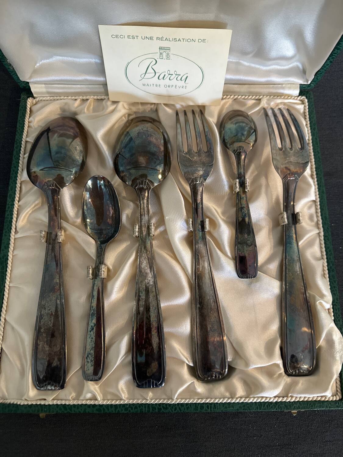 Cutlery set “For the two of us” BARRA master goldsmith
