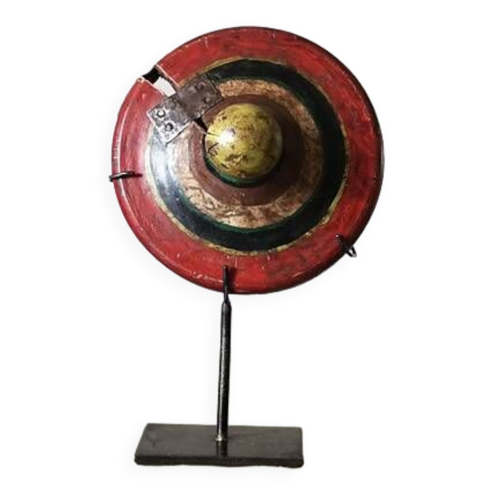 Wooden spinning top Java Indonesia