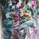 Painting, still life with wild flowers, signed, 70s