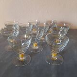 Art Deco wine glasses