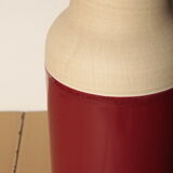 Vase brut milk burgundy