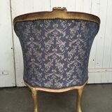 Fauteuil bergère