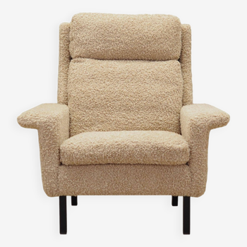 Beige armchair, Danish design, 1960s, designer: Arne Vodder, manufacturer: Fritz Hansen