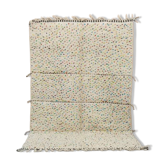 Tapis Azilal moyen 255×160 cm – Ivoire multicolore, AZO-782