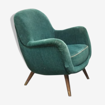 Fauteuil oeuf années 50/60