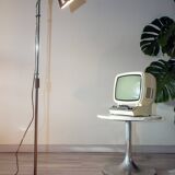Minimalist floor lamp, adjustable spotlight, Germany 1970-80