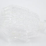 old glass whisky carafe