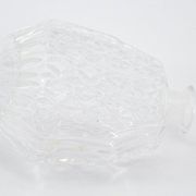 old glass whisky carafe