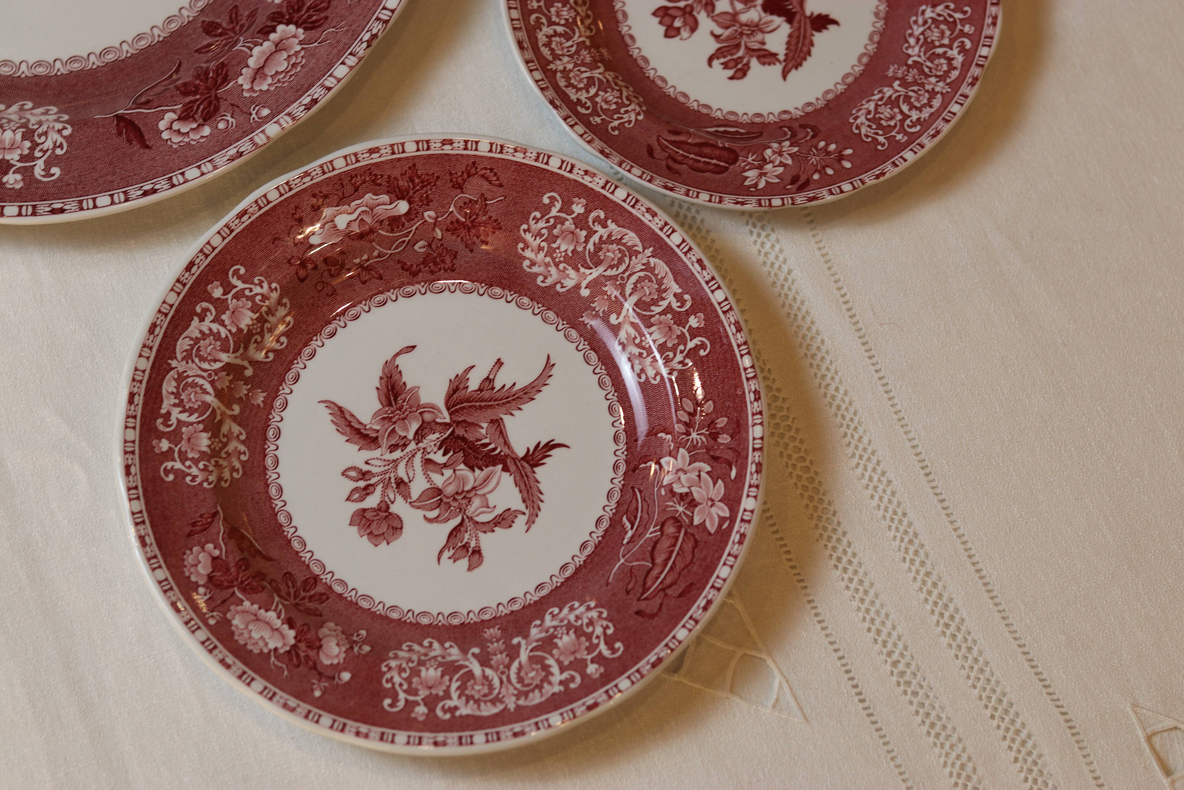 Service Spode « Pink Camilla » de 90 pièces, des années 1950