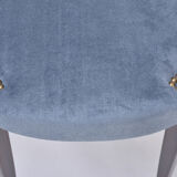 Set of four Italian Mid-Century Modern High Back dining chairs by Aldo Tura