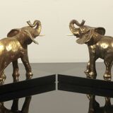 Elephant bookend "r garreau"