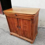 Old walnut buffet 2 doors 1 drawer