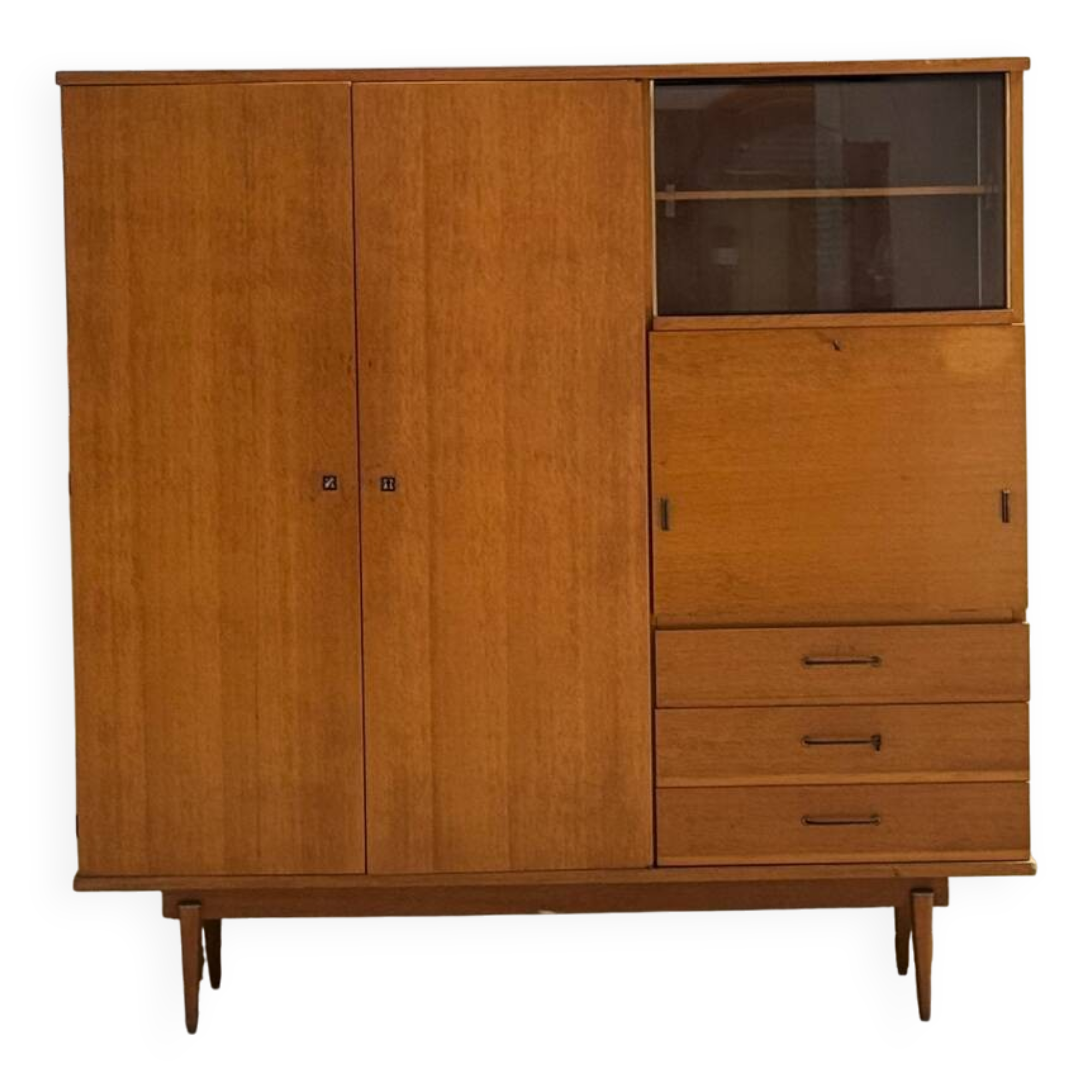 Light wood secretary cabinet 60/70