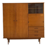 Light wood secretary cabinet 60/70