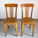 Pair of bistro chairs Stella 50s