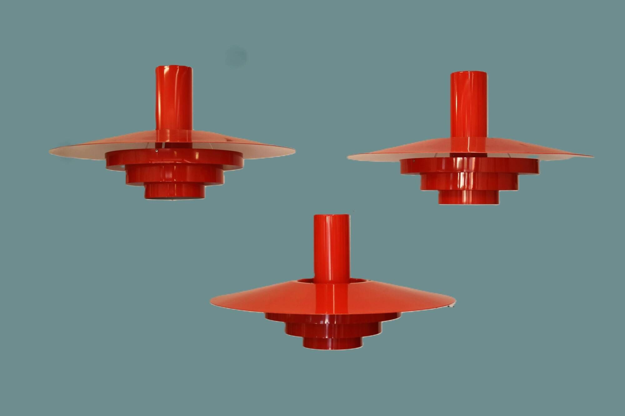 Karlebo XXL pendant lamps by Skaarup and Jespersen for Fog and Morup - 3 pc