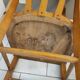 Vintage four-quarter bistro chairs