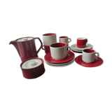 French porcelain coffee set