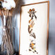 African painting in marquetry of butterfly wings