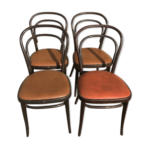 Suite de 4 chaises bistrot