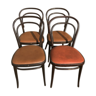 Suite de 4 chaises bistrot Thonet