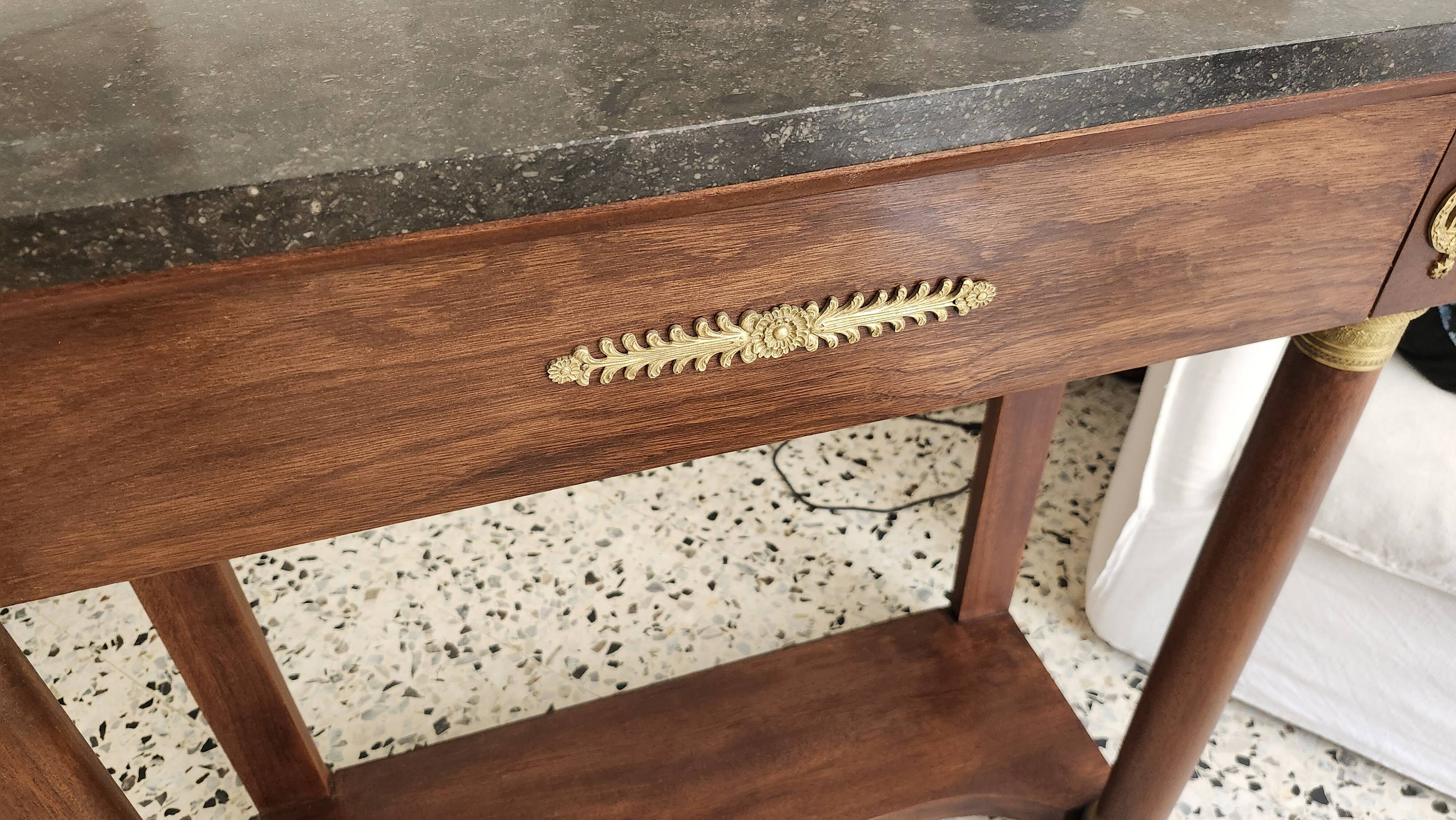 Small Empire style console