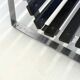 Vintage slatted bench by Kho Liang Ie for Artifort
