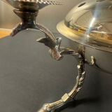 Four-armed, four-legged chandelier, mid-20th century