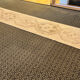 Handmade long entry Runner, beige hallway rug