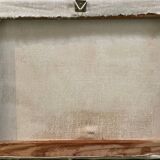 Tableau paysage de neige XXe