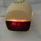 Vintage space age style alarm lamp with articulated arm 60s