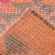 Peach & Pink Hallway Vintage Runner Rug, 84x310Cm