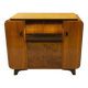 1950s Jindřich Halabala Record Cabinet – Walnut Mid-Century Design Icon