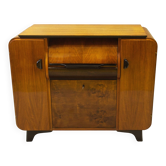1950s Jindřich Halabala Record Cabinet – Walnut Mid-Century Design Icon