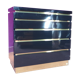 Black lacquered rag and brass